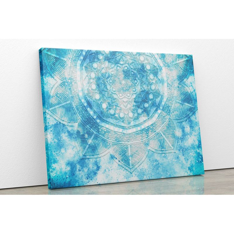 TAYRONA STORE - Cuadro En Lienzo Para Habitaciones Mandala 228 75x60cm
