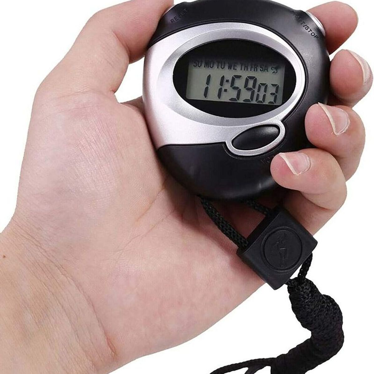 GENERICO - Cronometro Digital Deportivo Entrenador Fecha Hora alarma