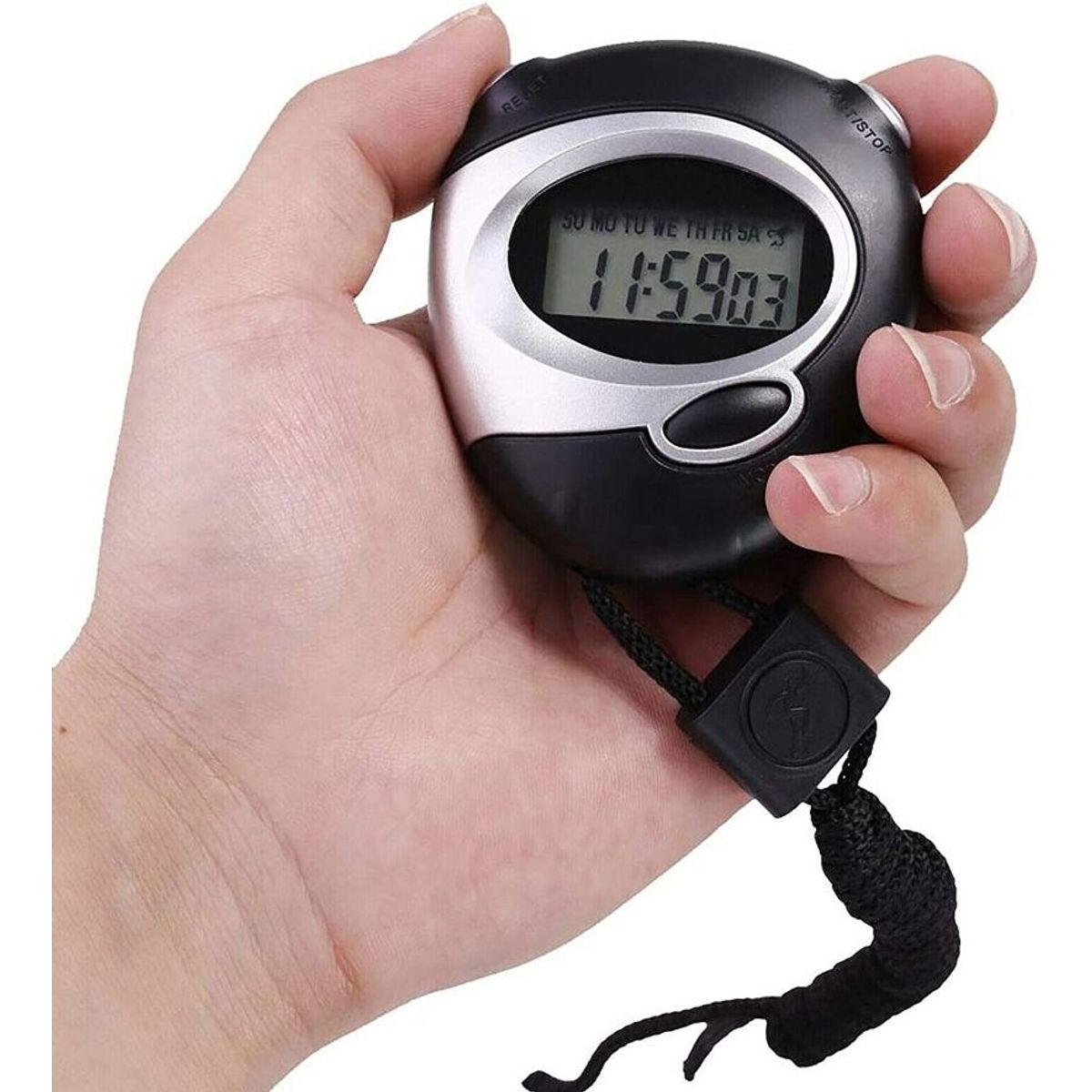 GENERICO - Cronometro Digital Deportivo Entrenador Fecha Hora alarma