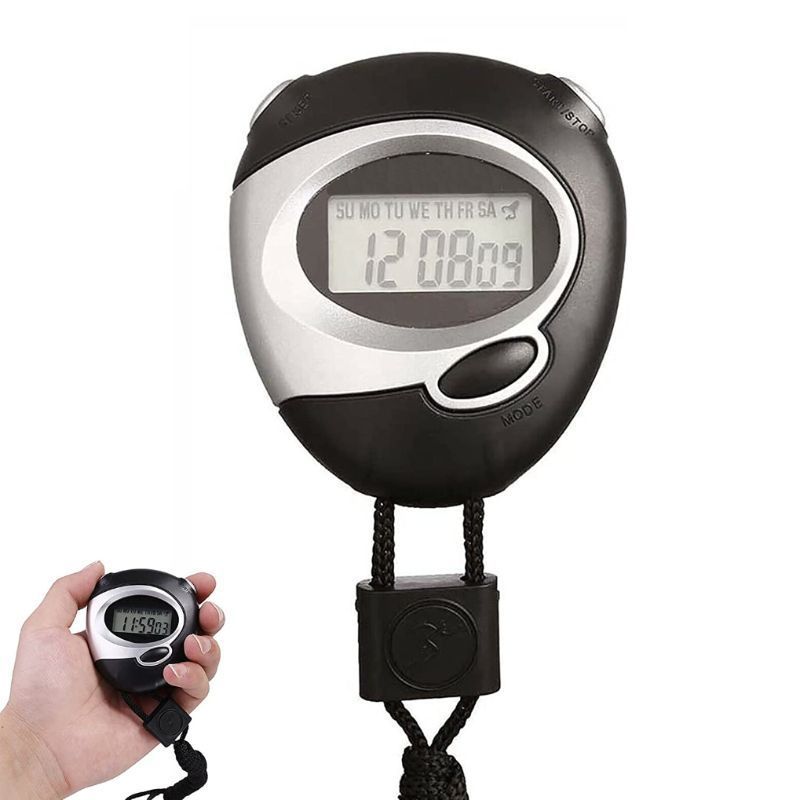GENERICO - Cronometro Digital Deportivo Entrenador Fecha Hora alarma
