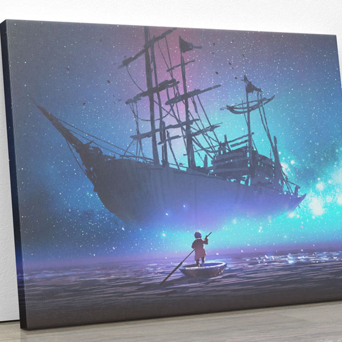 TAYRONA STORE - Cuadro En Lienzo Para Habitaciones Fantasia 164 100x80cm