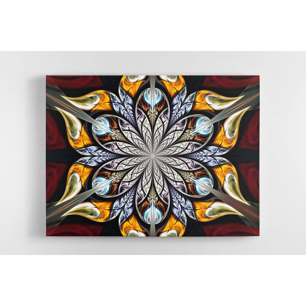 TAYRONA STORE - Cuadro En Lienzo Para Habitaciones Mandala 245 50x40cm