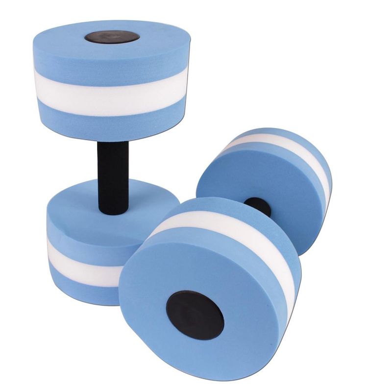 GENERICO - Mancuernas x 2 Ejercicios Acuáticos Hidroaeróbicos Piscina