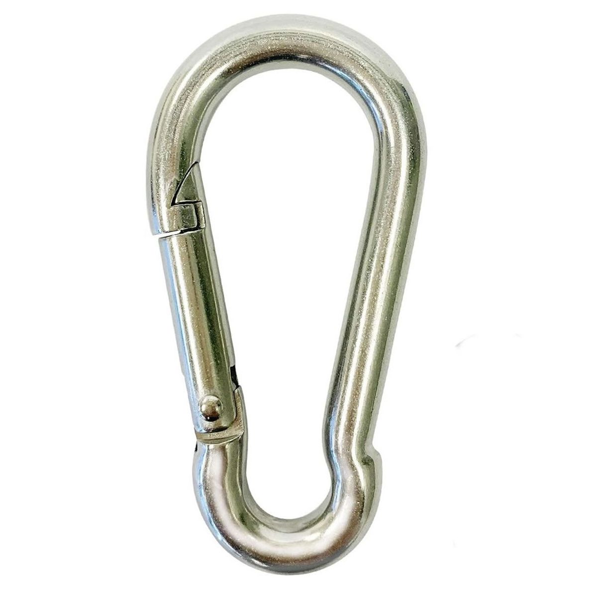 GENERICO - Mosquetón Con Seguro Automático de Gancho 10 cm Alpinista