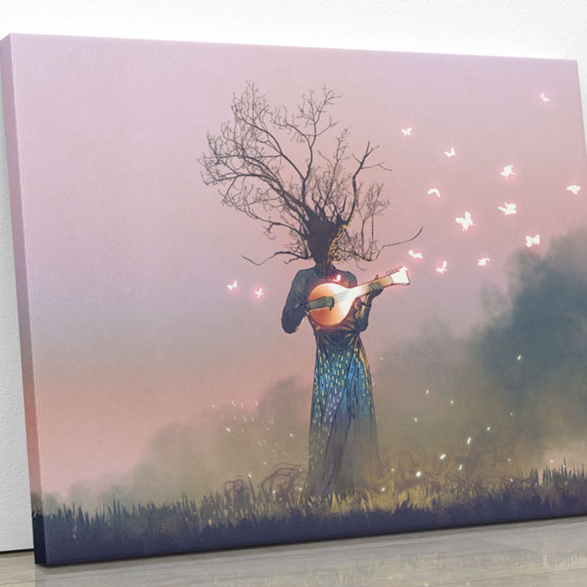 TAYRONA STORE - Cuadro En Lienzo Para Habitaciones Fantasia 163 100x80cm