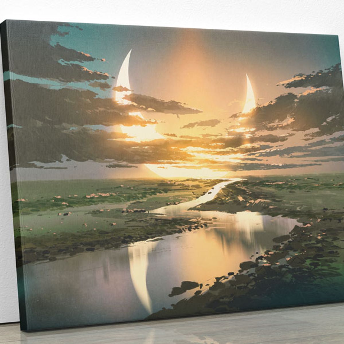 TAYRONA STORE - Cuadro En Lienzo Para Habitaciones Fantasia 169 125x100cm