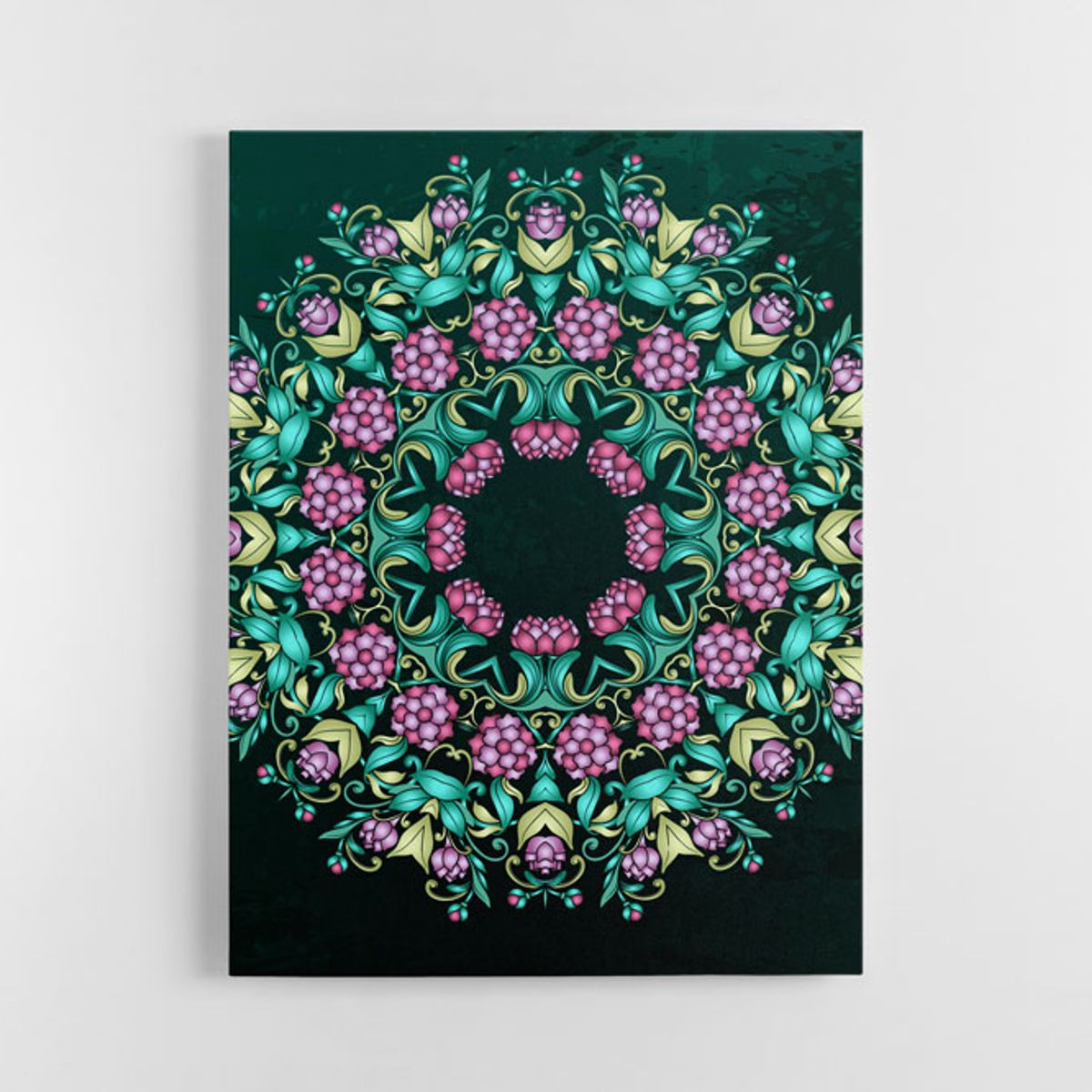 TAYRONA STORE - Cuadro En Lienzo Para Habitaciones Mandala 185 100x135cm