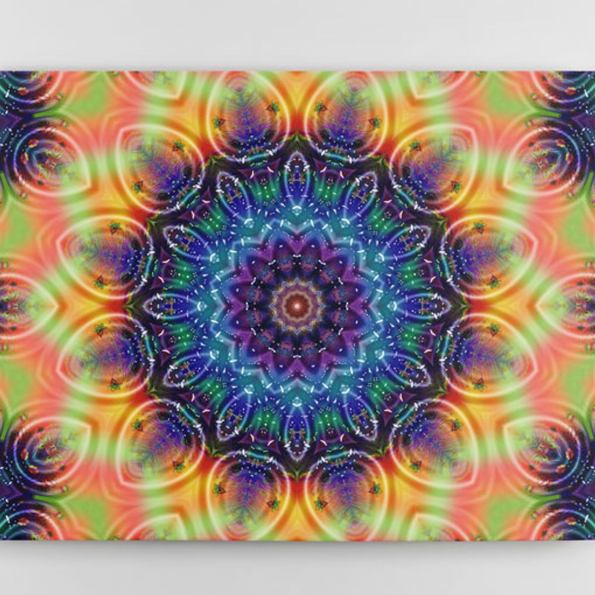 TAYRONA STORE - Cuadro En Lienzo Para Habitaciones Mandala 198 75x60cm