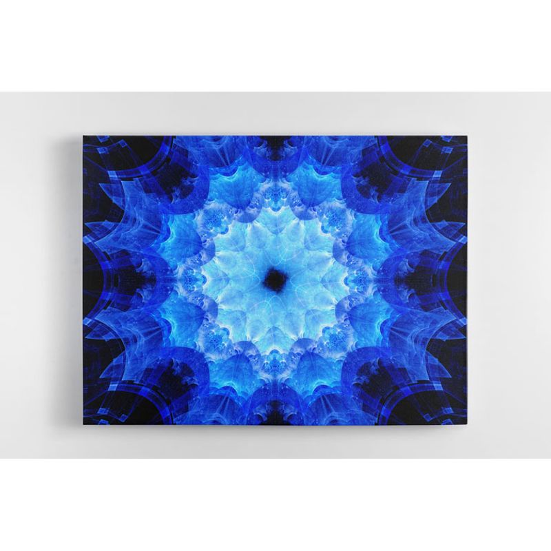 TAYRONA STORE - Cuadro En Lienzo Para Habitaciones Mandala 201 50x40cm