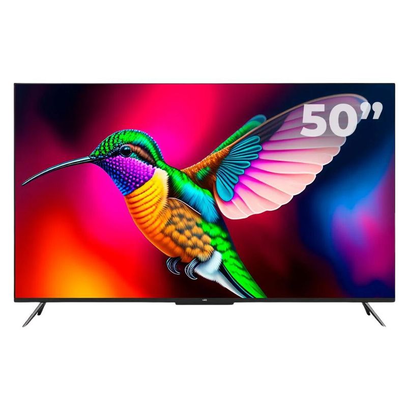 KALLEY - Televisor 50" Kalley K-GTV50UHDQV2 Smart TV 4K QLED GoogleTV