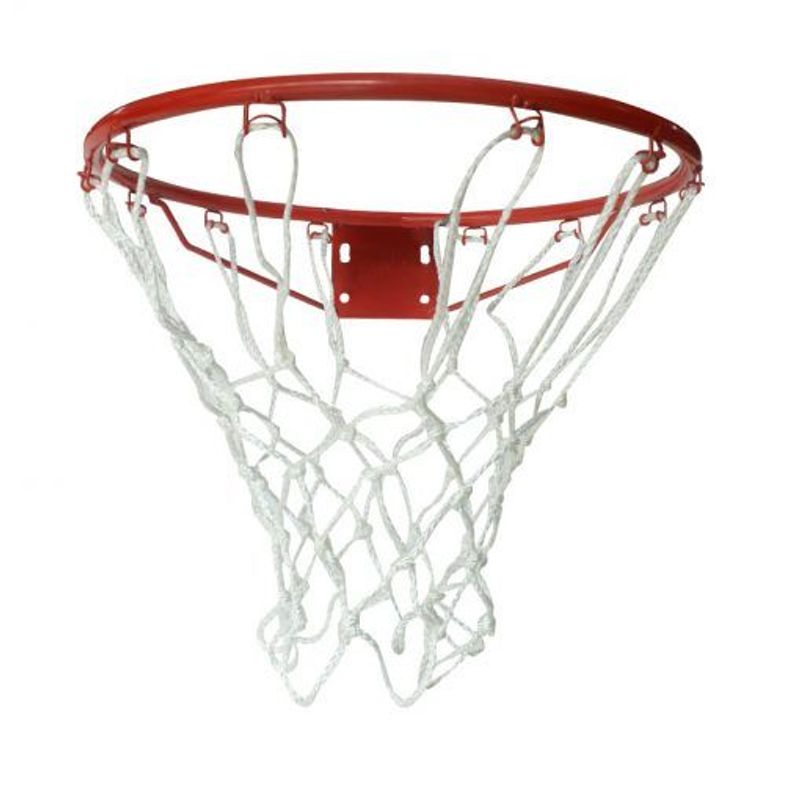 GENERICO - Malla Para Aro Baloncesto Red Basketball Nylon Blanca Basket.