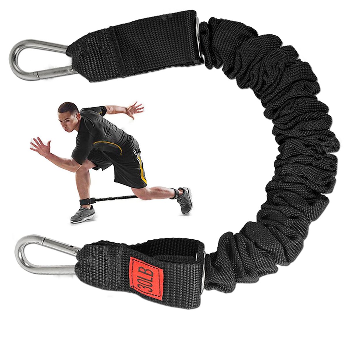 GENERICO - Kit Entrenamiento Lateral Set Deportivo Flexi Elástico 30lb