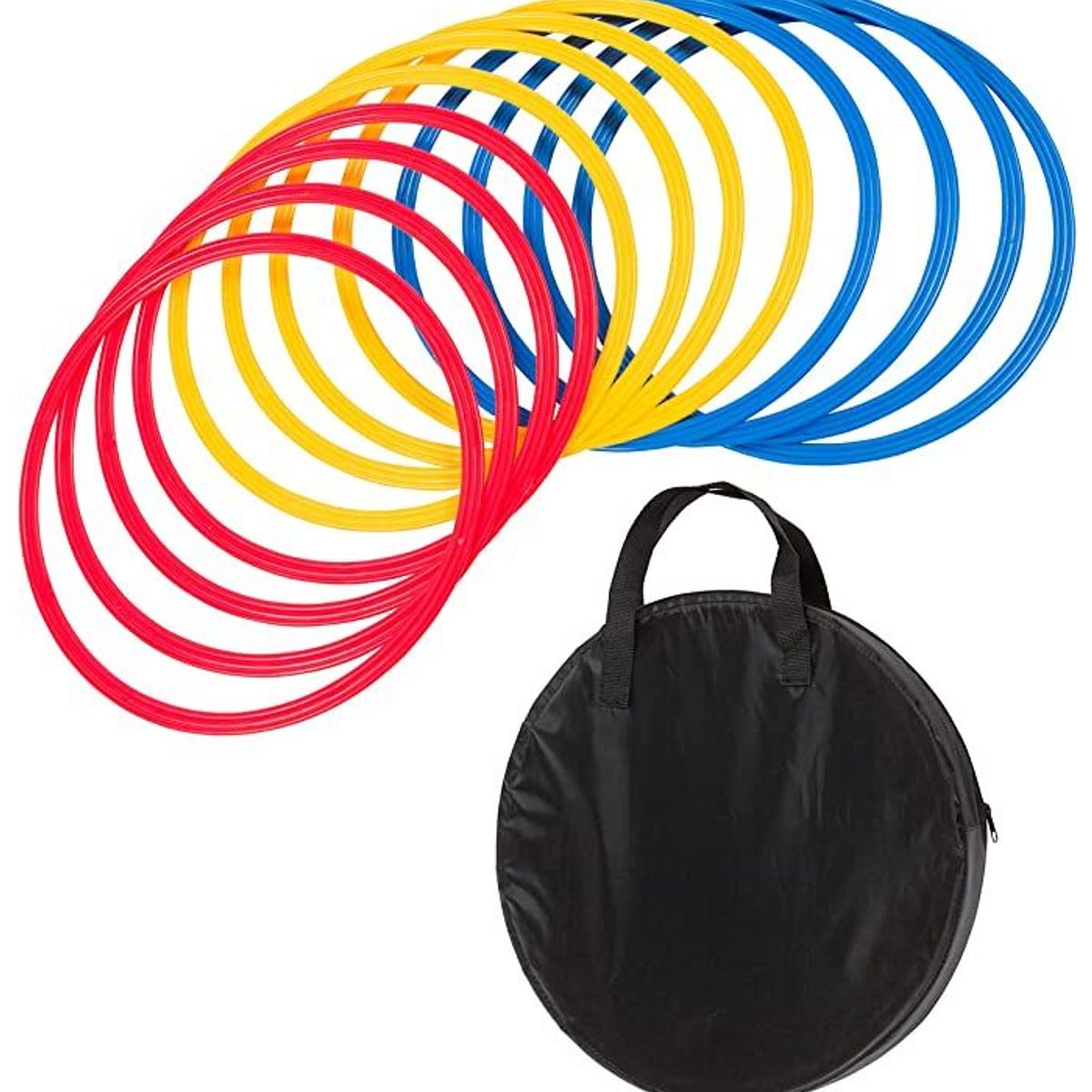GENERICO - Aros De Agilidad X 12 Entrenamiento Deportivo Coordinación