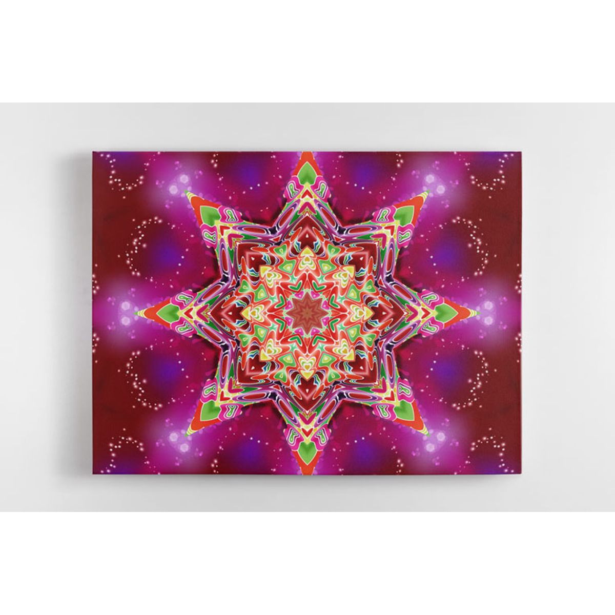 TAYRONA STORE - Cuadro En Lienzo Para Habitaciones Mandala 230 75x60cm