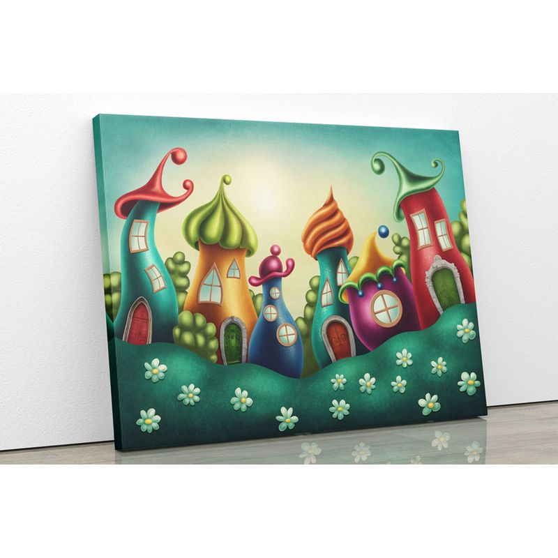TAYRONA STORE - Cuadro En Lienzo Para Habitaciones Fantasia 187 75x60cm