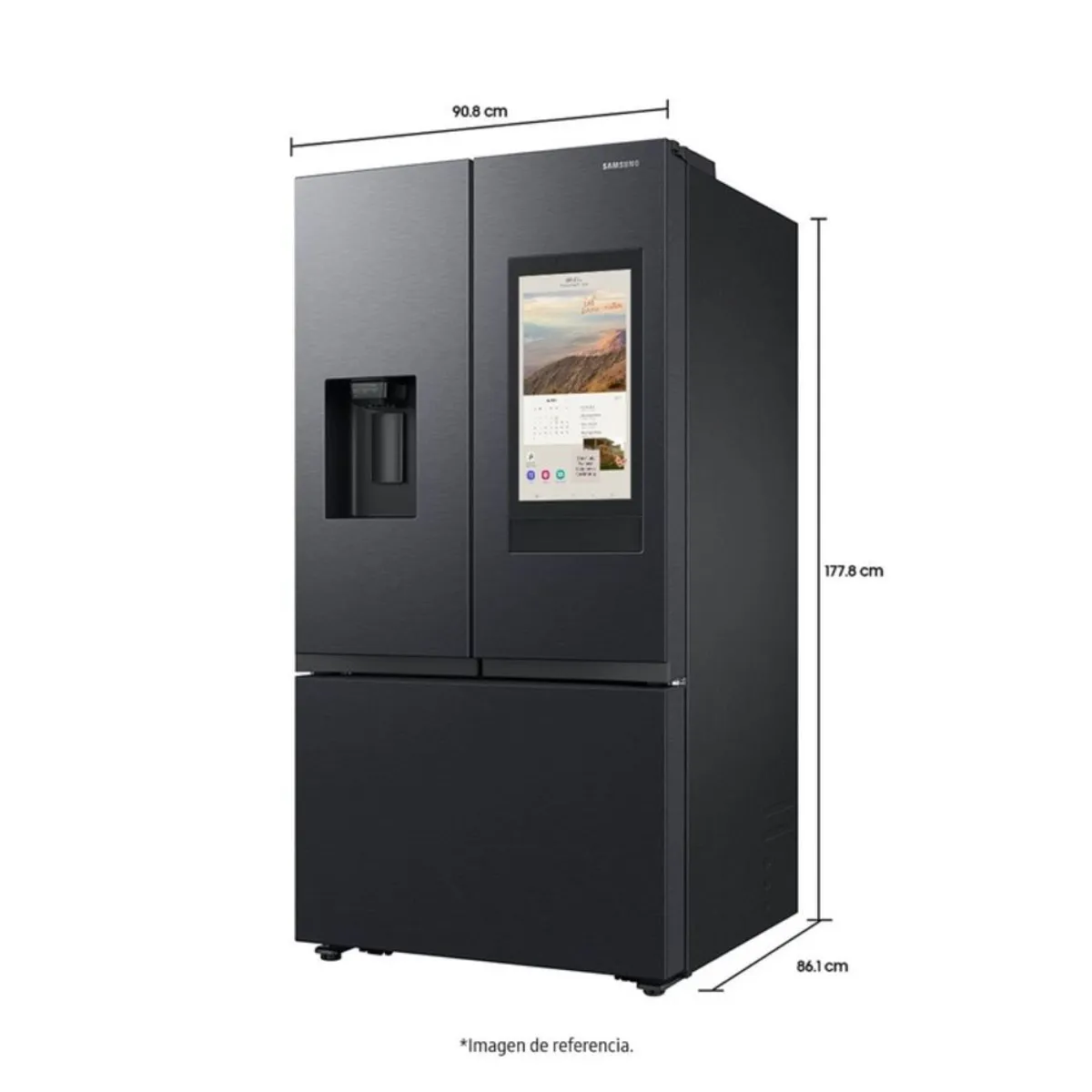 SAMSUNG - Nevecon Samsung RF32CG5910B1CO 845L Negro_.