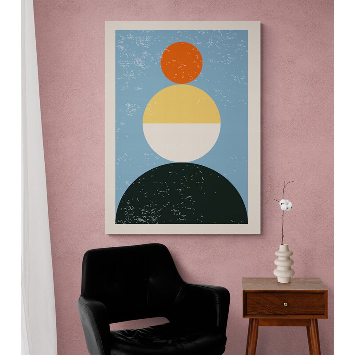 TAYRONA STORE - Cuadro En Lienzo Para Habitaciones Diseño Minimalista 245 100x150cm