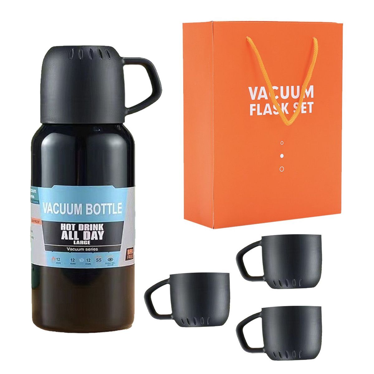 MULTIPLACE COLOMBIA - Termo bebidas calientes y frías 500 ml en acero inoxidableextra fino