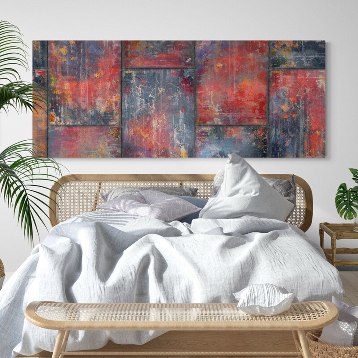 TAYRONA STORE - Cuadro En Lienzo Para Habitaciones Textura 001 150x60cm