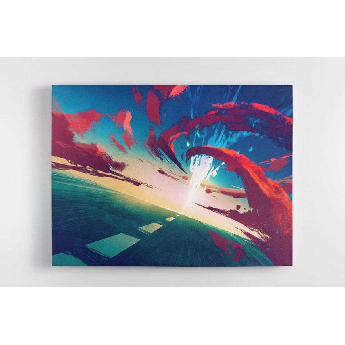 TAYRONA STORE - Cuadro En Lienzo Para Habitaciones Fantasia 095 100x80cm