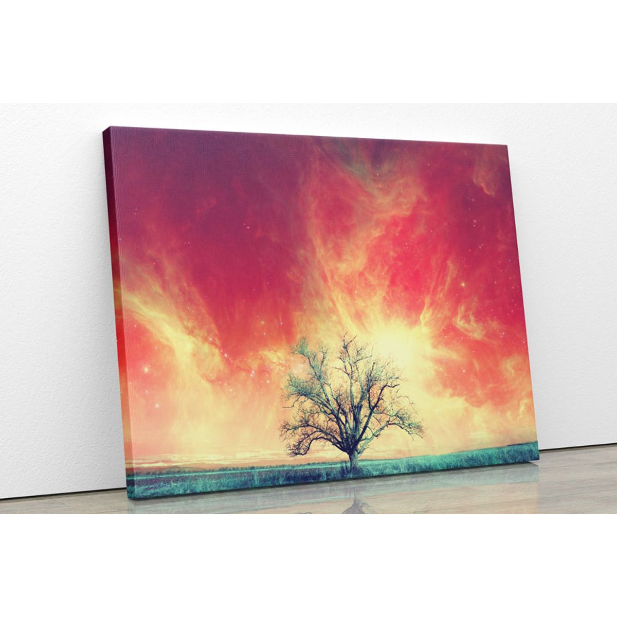 TAYRONA STORE - Cuadro En Lienzo Para Habitaciones Fantasia 125 100x80cm