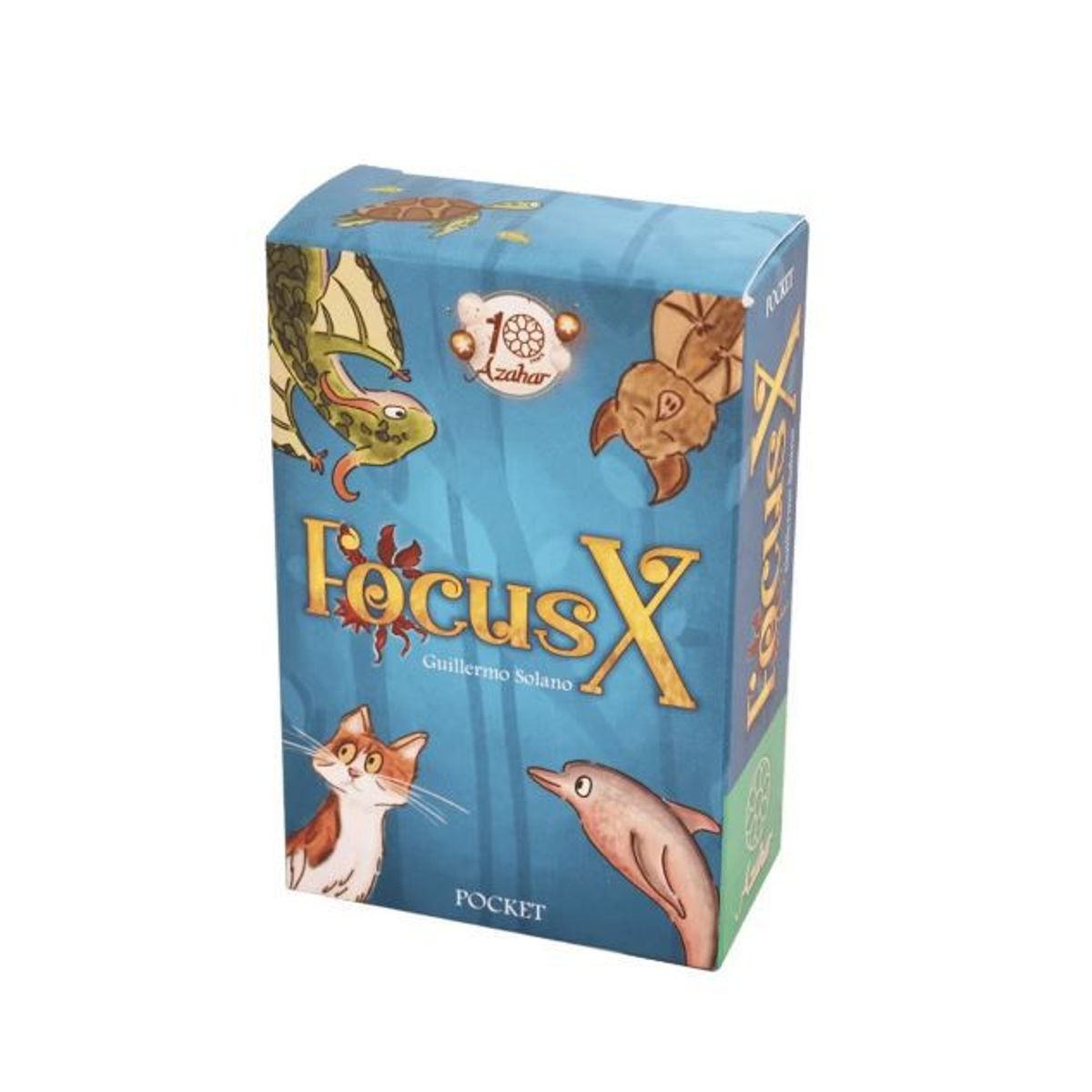 ASMODEE - Juego De Mesa Focus X Familiar Rapidez Mental Niños Adultos