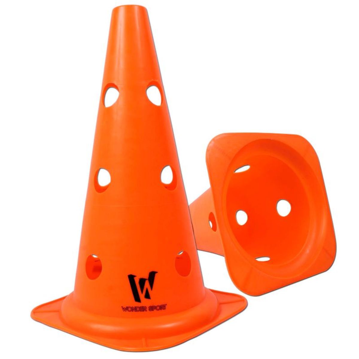 GENERICO - Cono Señalización Con Huecos 40 cm Entrenamiento Deportivo