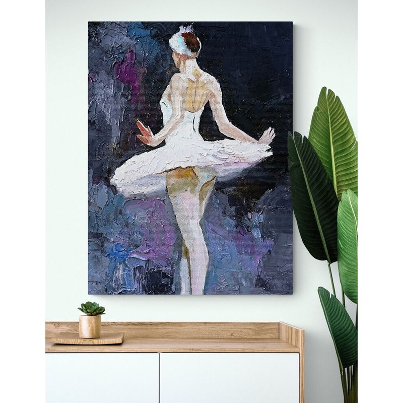 TAYRONA STORE - Cuadro En Lienzo Para Habitaciones Bailarina 06 30x40cm