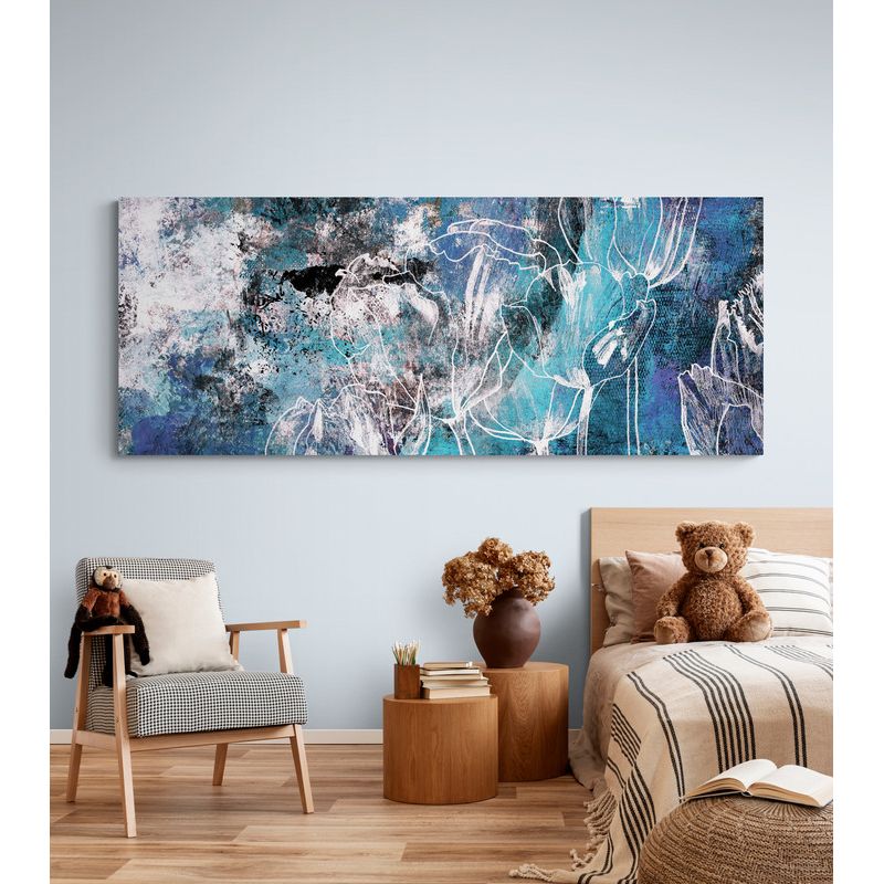TAYRONA STORE - Cuadro Lienzo Habitaciones Pintura Abstracta 253 150x60cm