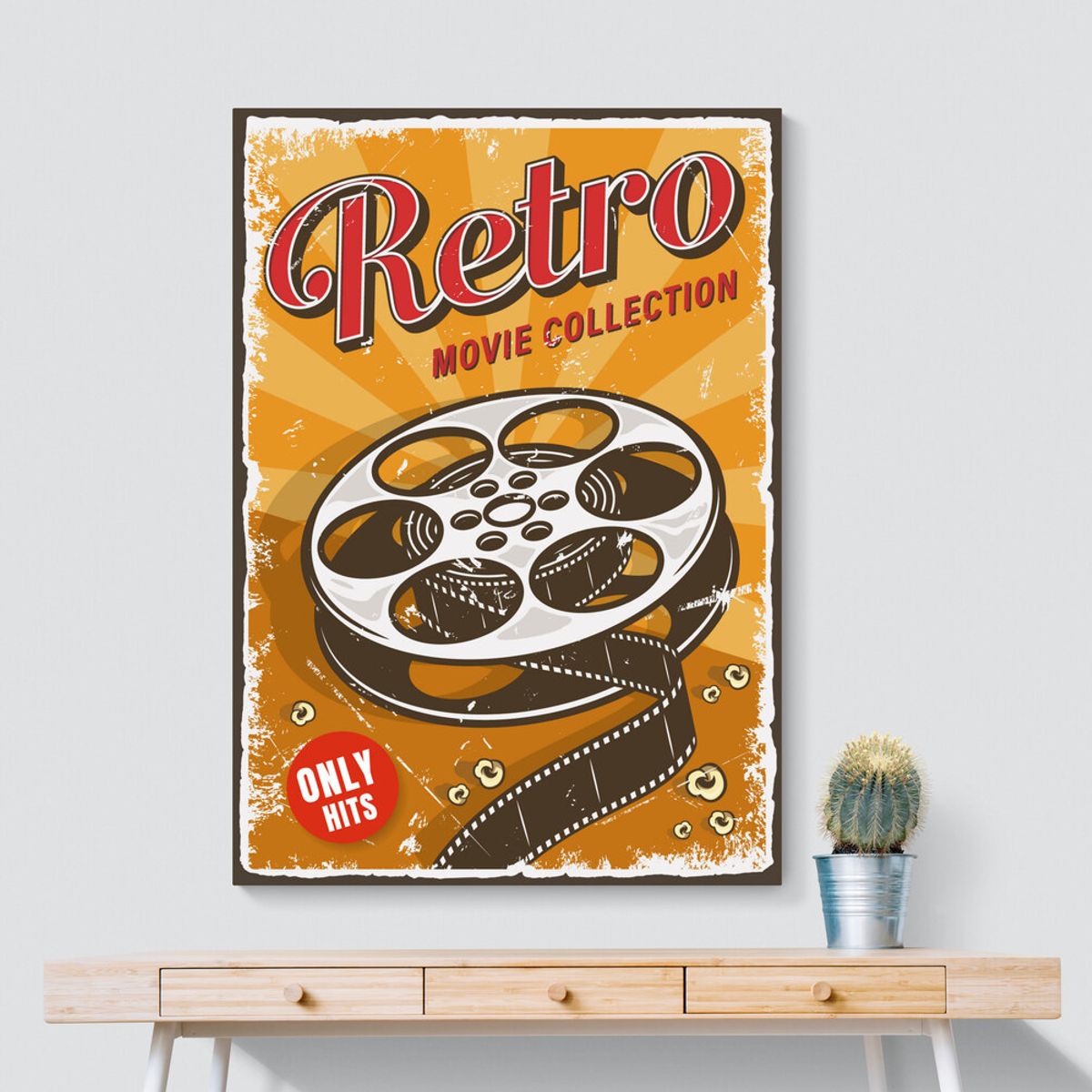 TAYRONA STORE - Cuadro En Lienzo Para Habitaciones Movie Poster 003 50x70cm