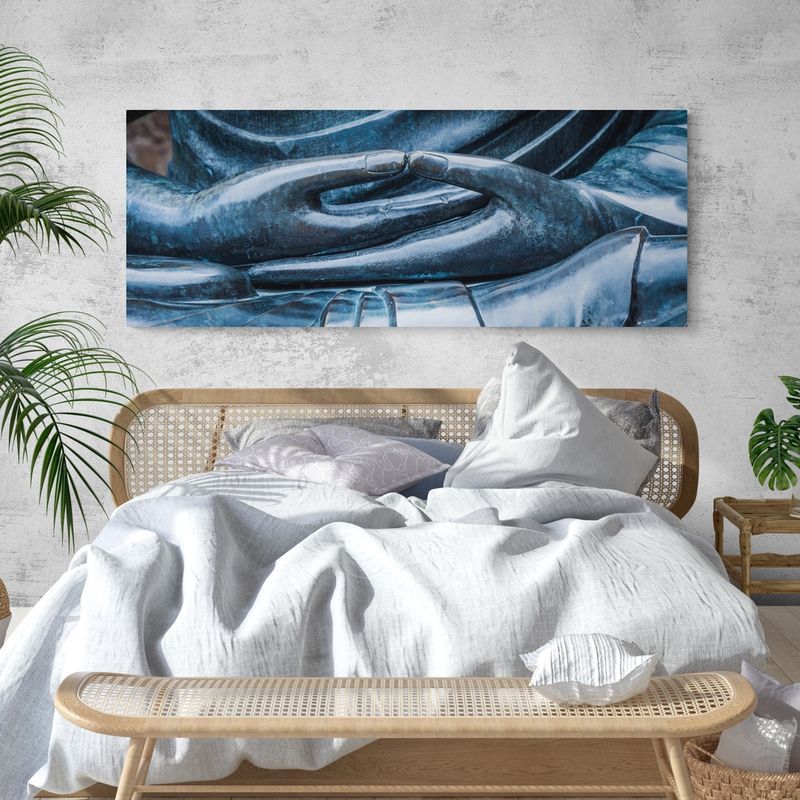 TAYRONA STORE - Cuadro En Lienzo Para Habitaciones Budda 118 175x70cm