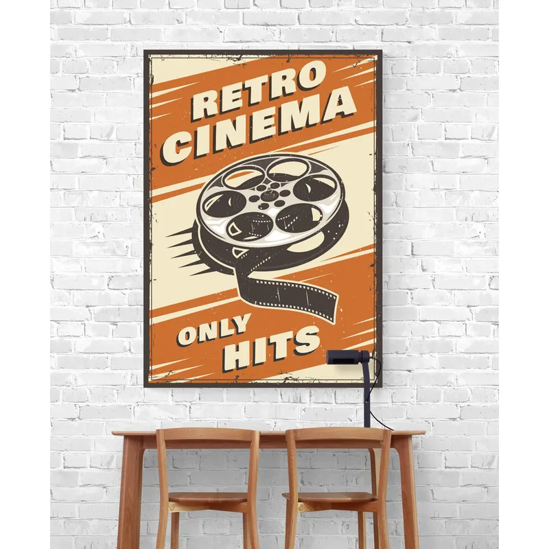 TAYRONA STORE - Cuadro En Lienzo Para Habitaciones Movie Poster 007 35x50cm