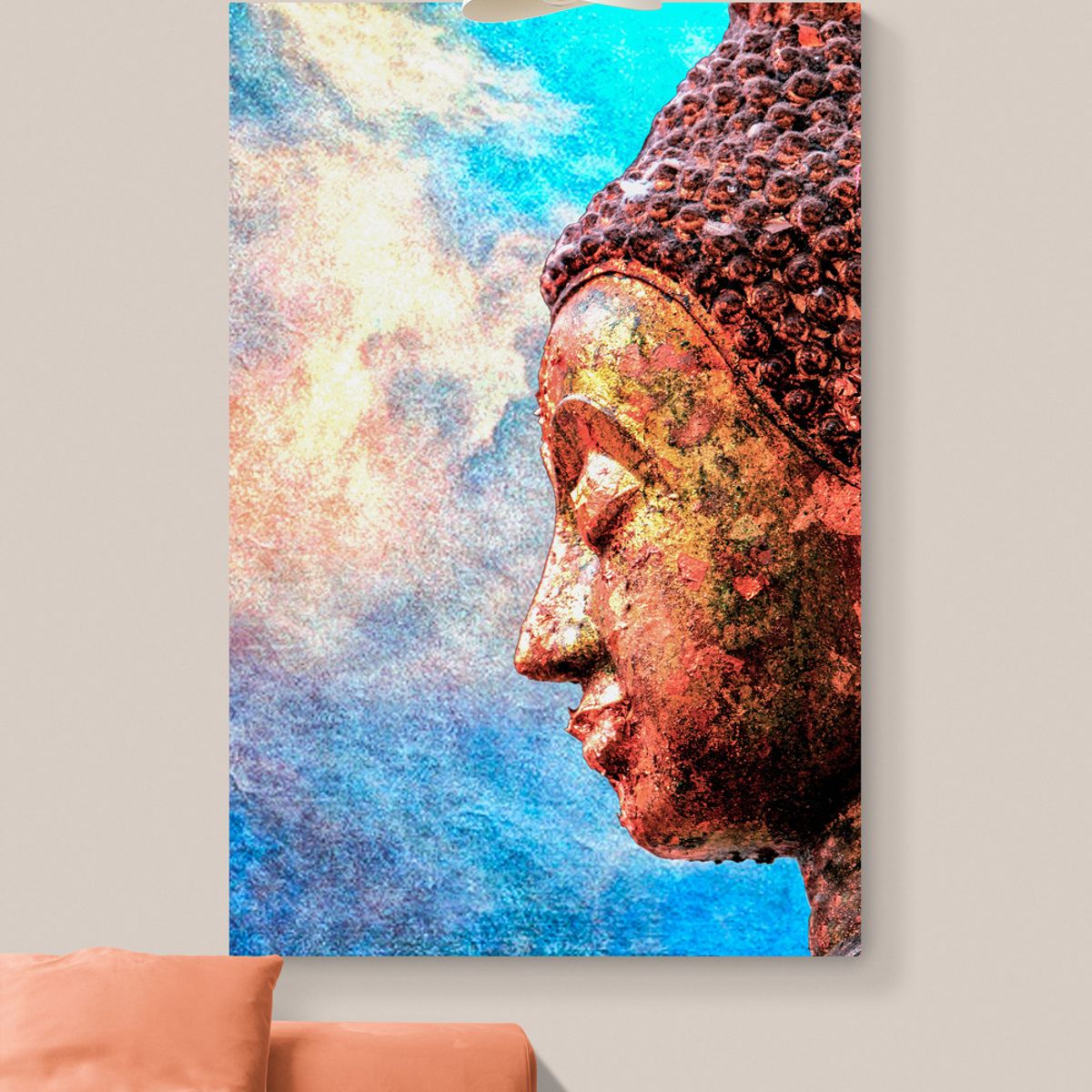TAYRONA STORE - Cuadro En Lienzo Para Habitaciones Budda 122 35x50cm