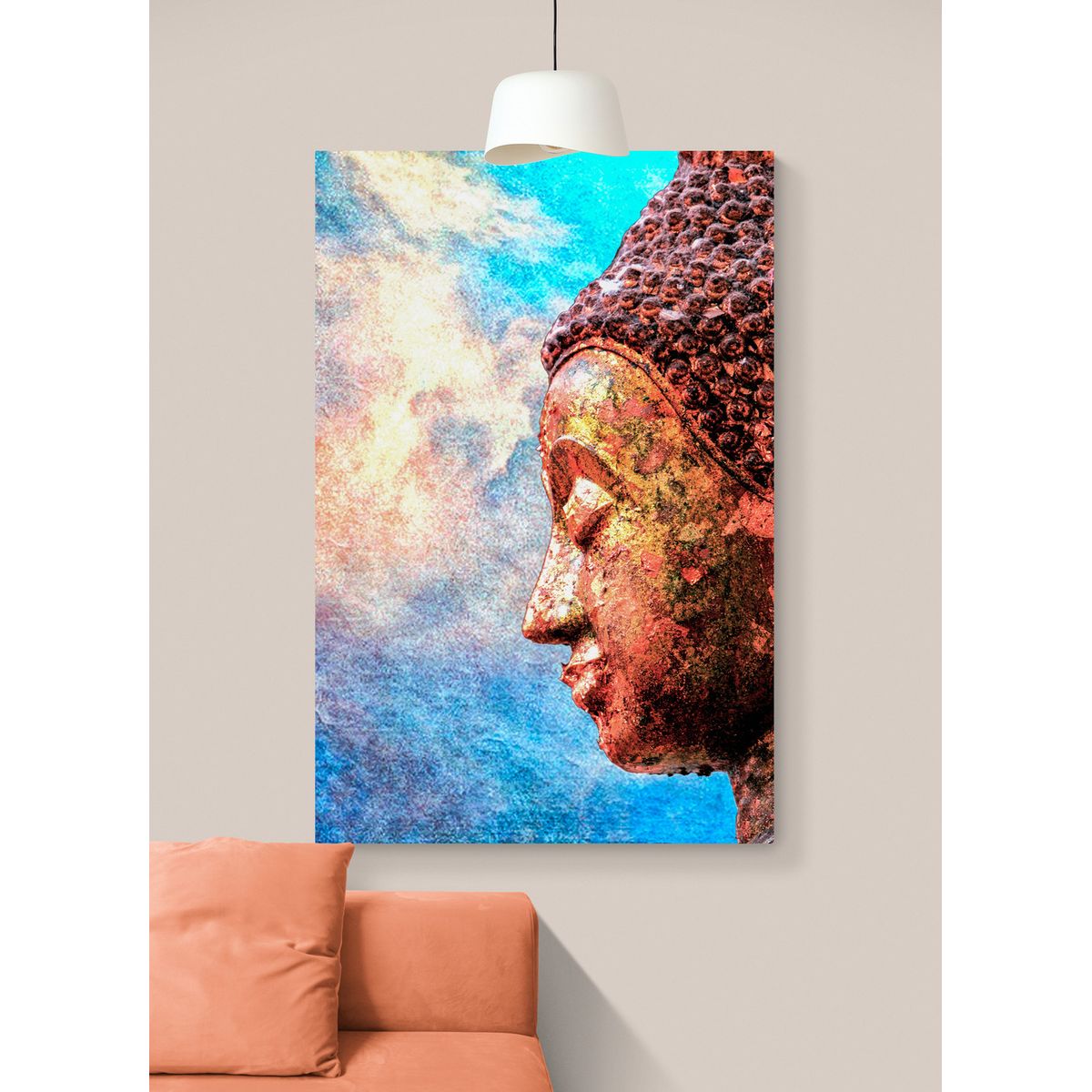 TAYRONA STORE - Cuadro En Lienzo Para Habitaciones Budda 122 35x50cm