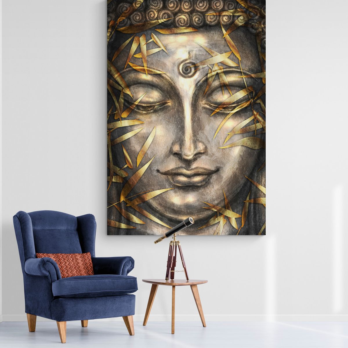 TAYRONA STORE - Cuadro En Lienzo Para Habitaciones Budda 145 50x70cm