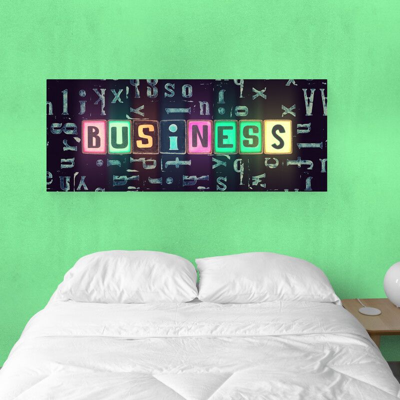 TAYRONA STORE - Cuadro En Lienzo Para Habitaciones Business 125x50cm