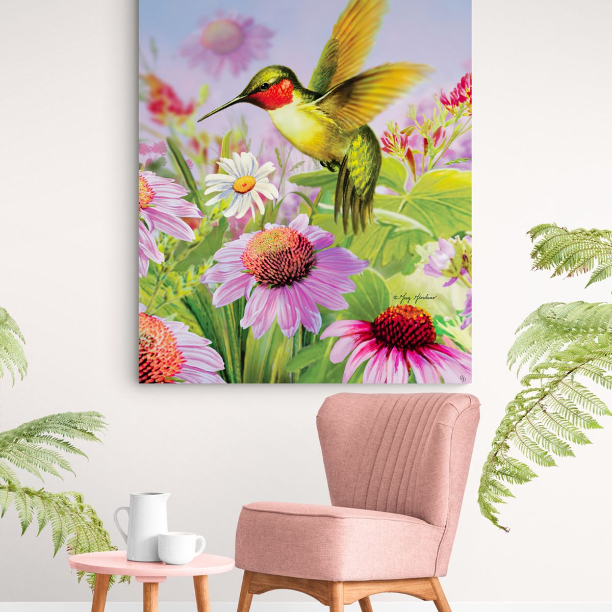 TAYRONA STORE - Cuadro En Lienzo Para Habitaciones Colibri 071 80x100cm