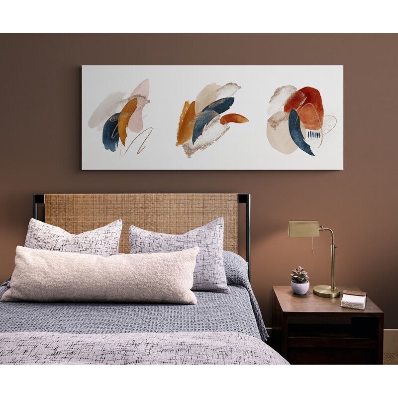 TAYRONA STORE - Cuadro En Lienzo Para Habitaciones Diseño Minimalista 340 100x40cm