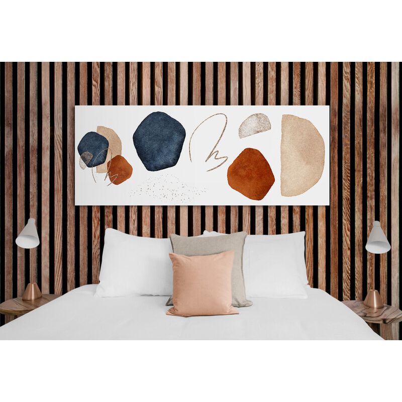 TAYRONA STORE - Cuadro En Lienzo Para Habitaciones Diseño Minimalista 344 100x40cm