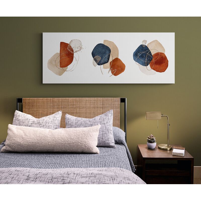 TAYRONA STORE - Cuadro En Lienzo Para Habitaciones Diseño Minimalista 338 100x40cm
