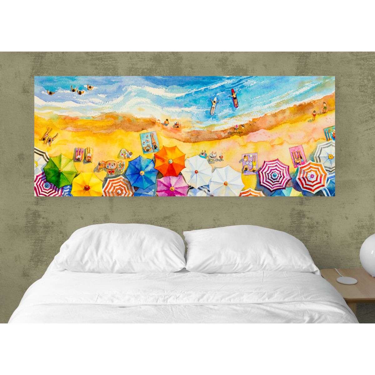 TAYRONA STORE - Cuadro En Lienzo Para Habitaciones Playa 156 150x60cm