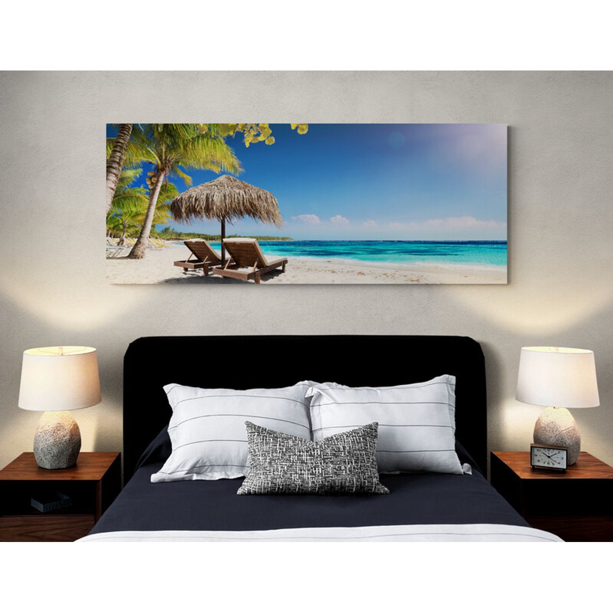 TAYRONA STORE - Cuadro En Lienzo Para Habitaciones Playa 102 100x40cm