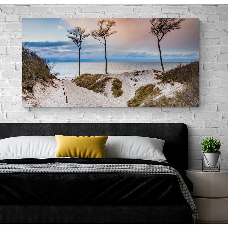 TAYRONA STORE - Cuadro En Lienzo Para Habitaciones Playa 177 90x40cm