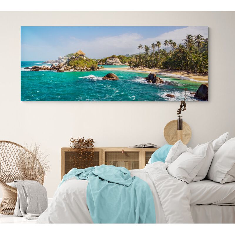 TAYRONA STORE - Cuadro En Lienzo Para Habitaciones Parque Tayrona 027 175x70cm