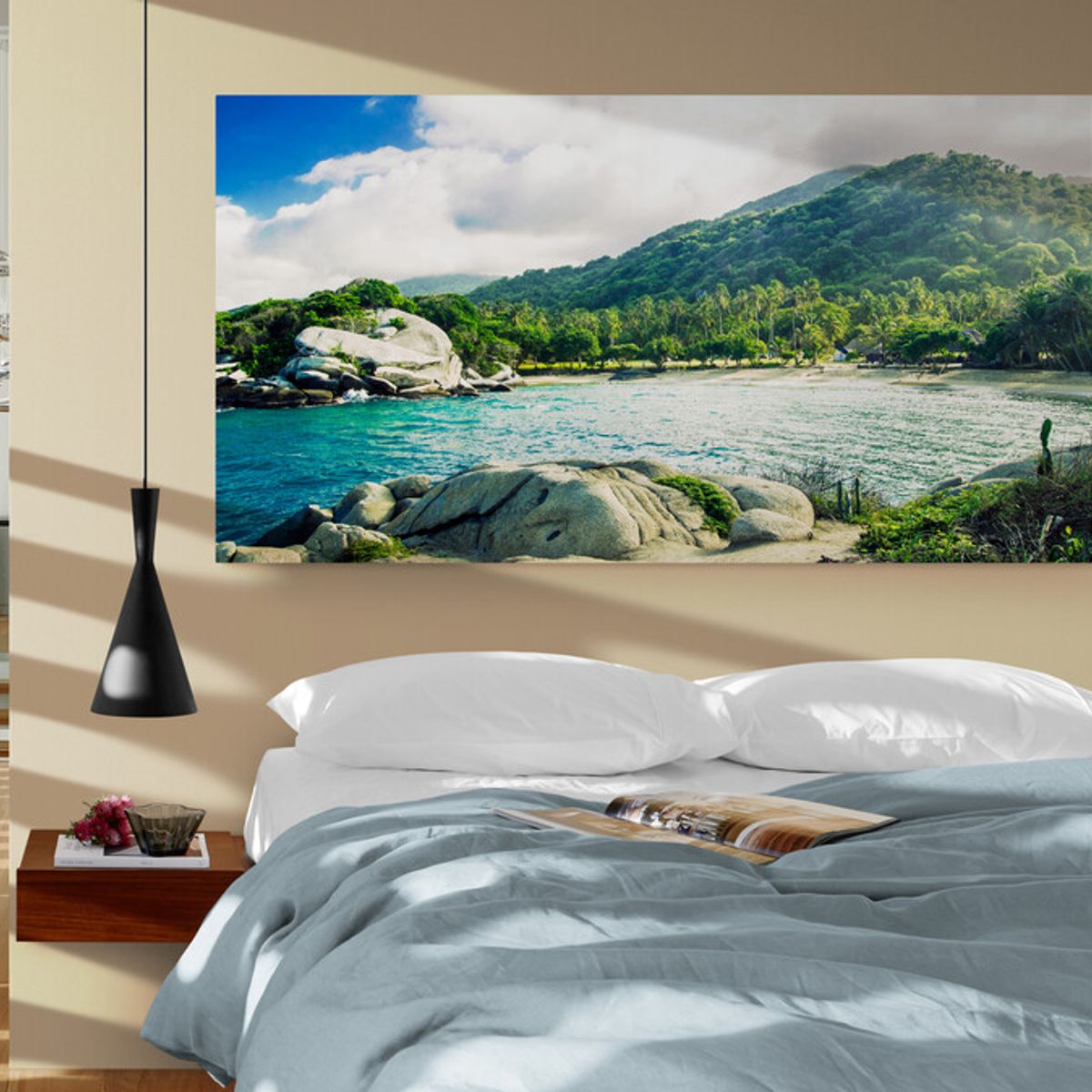 TAYRONA STORE - Cuadro En Lienzo Para Habitaciones Parque Tayrona 037 150x80cm