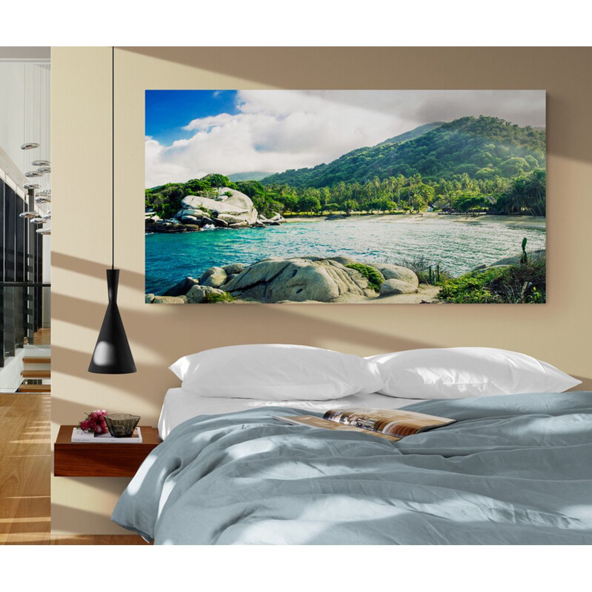 TAYRONA STORE - Cuadro En Lienzo Para Habitaciones Parque Tayrona 037 150x80cm