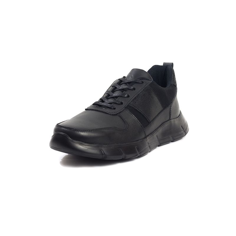 VIAR - Tenis en Cuero Para Hombre VIAR Lucas Negro