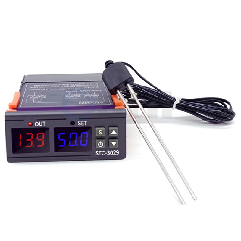 GENERICO - Controlador Digital humedad higrómetro STC-3029 110V 220VAC