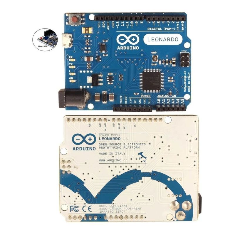 GENERICO - Arduino Uno R3 Leonardo Original Micro Usb