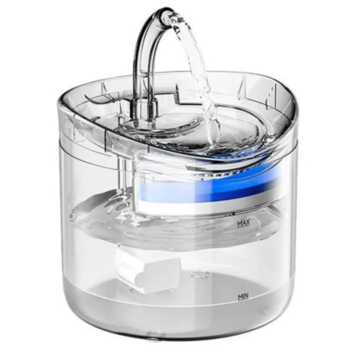 GENERICO - Fuente Automática De Agua Con Filtro y Sensor Gatos y Perros